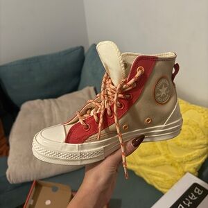 Converse Chuck Taylor All Star 70 High Colorblock Overlay - Rhubarb Pie